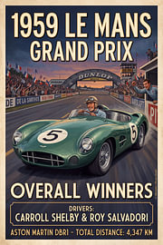 LM Endurance 24h 1959 von Ted Decker
