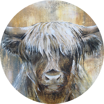 Highland Cow I van Atelier Paint-Ing