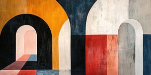 Peinture abstraite Néon