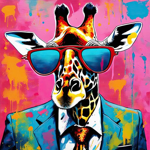 PopArt Giraffe 09.58