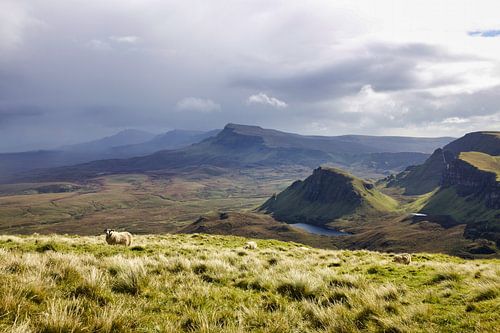 Scottish weather at Quiraing