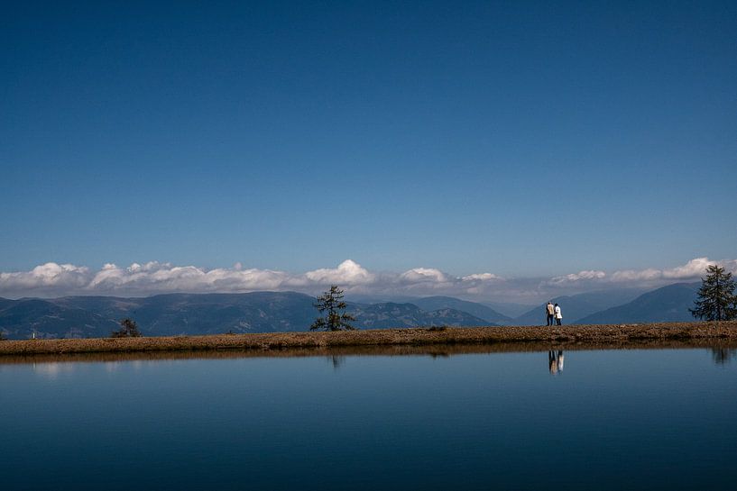 Mountain lake in Austria by Guus Quaedvlieg