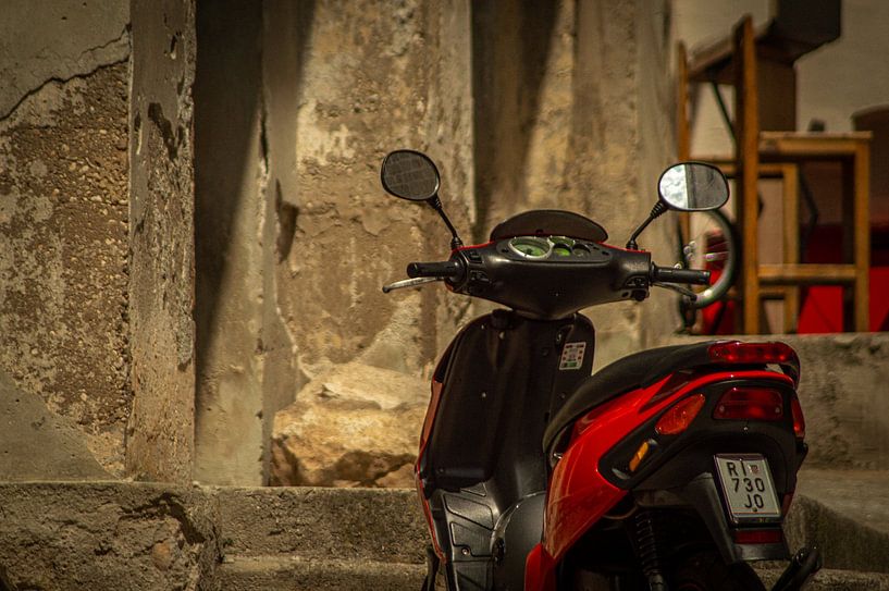 Scooter from Croatia by Annemarie Bruil