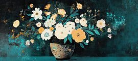 Peinture de fleurs sur La collection ARTEO