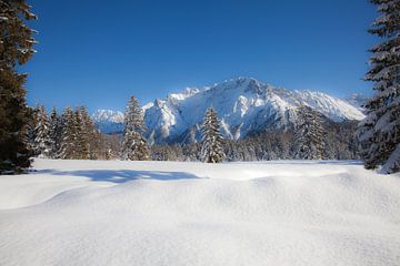 Snowy Karwendel by Fabian Roessler