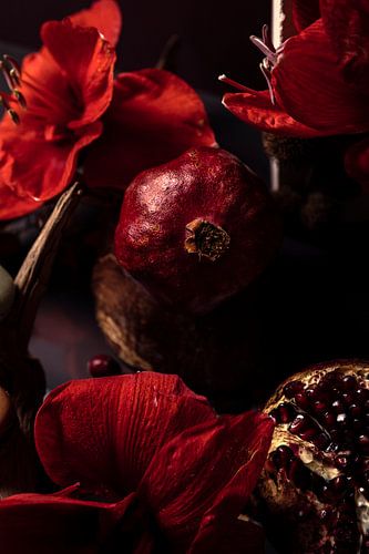 Les roses sont rouges.