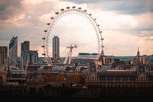London - The London Eye by Bas Van den Berg