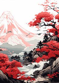 Ukiyo Japanische Malerei von Cross