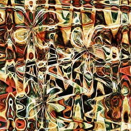 Abmessungen, Flower Fly Serie von GOOR abstracten