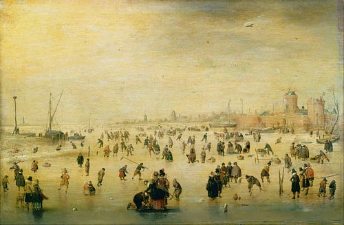Schaatsbeeld, Hendrik Avercamp