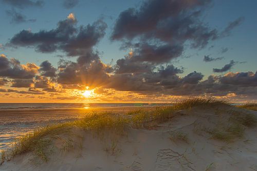 Sonnenuntergang Hargen aan Zee