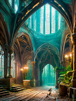 Lost Places Bâtiment de l'intérieur