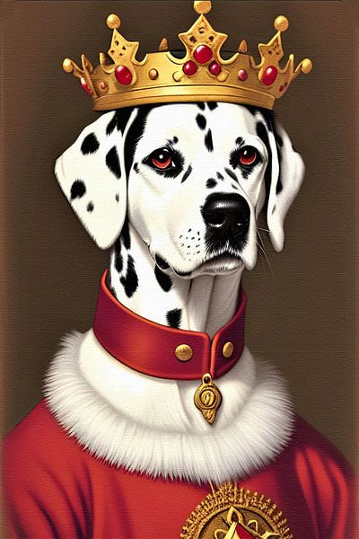 Gekrönter Dalmatiner von Maud De Vries