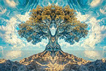 levensboom tree of life spiritueel van Egon Zitter