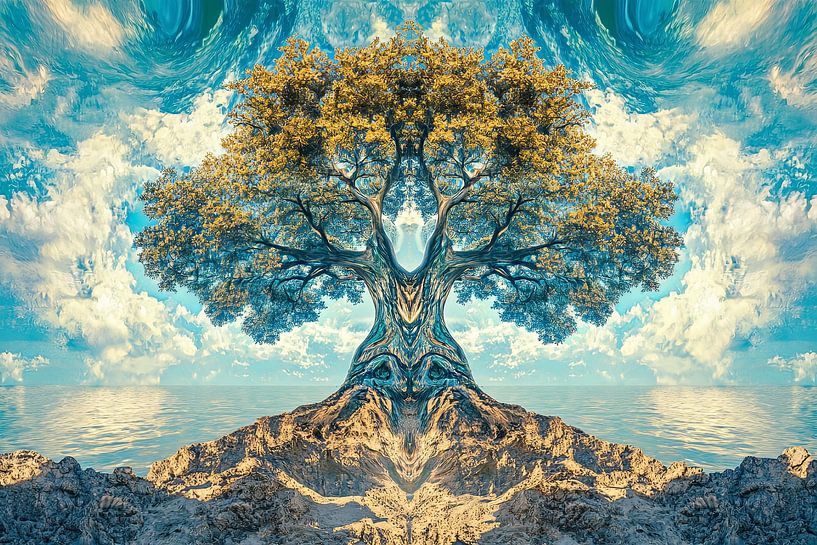 tree of life spiritual by Egon Zitter