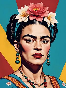 Frida Portret van 1xMerch