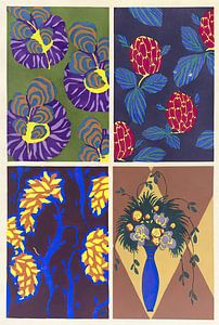 Émile-Allain Séguy - Floréal; neue Designs & Farben