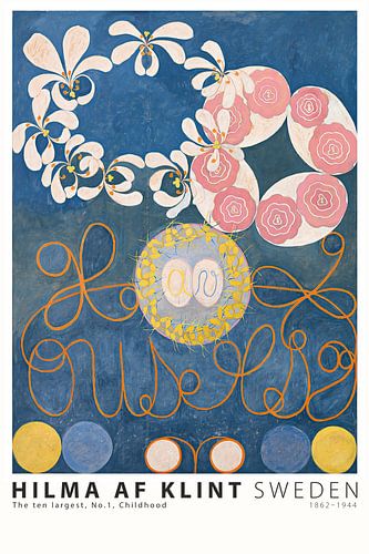 Hilma AF Klint - The ten largest, No.1, Childhood