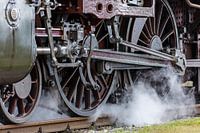 Steam locomotive detail