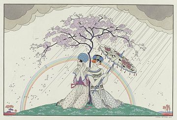 George Barbier – L’Arc-en-Ciel (1920) von Peter Balan