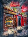 Dublinse aquarelkunst #Dublin van JBJart Justyna Jaszke thumbnail