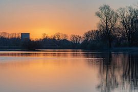 reflection on the lake by Tania Perneel