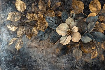 Vergankelijke Schoonheid in Goud van I ❤ Bloemen