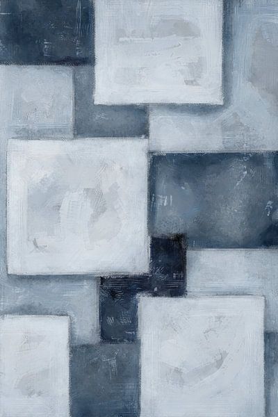 Silent Grid | Blau von Kanzo