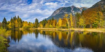 Herfst in Oberstdorf van Walter G. Allgöwer