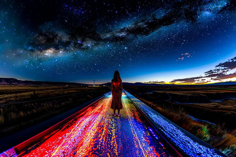 under the stars by Egon Zitter