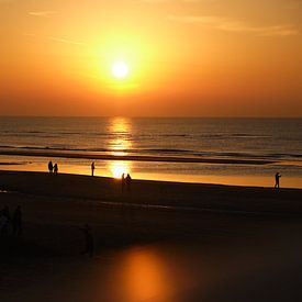 Golden Hour aan het strand van Bonny Kraakman