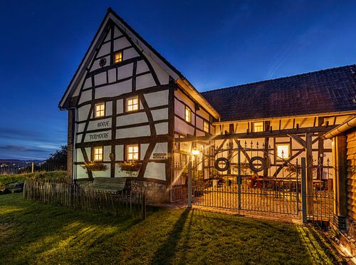 Half-timbered house in southern Limburg by John Kreukniet