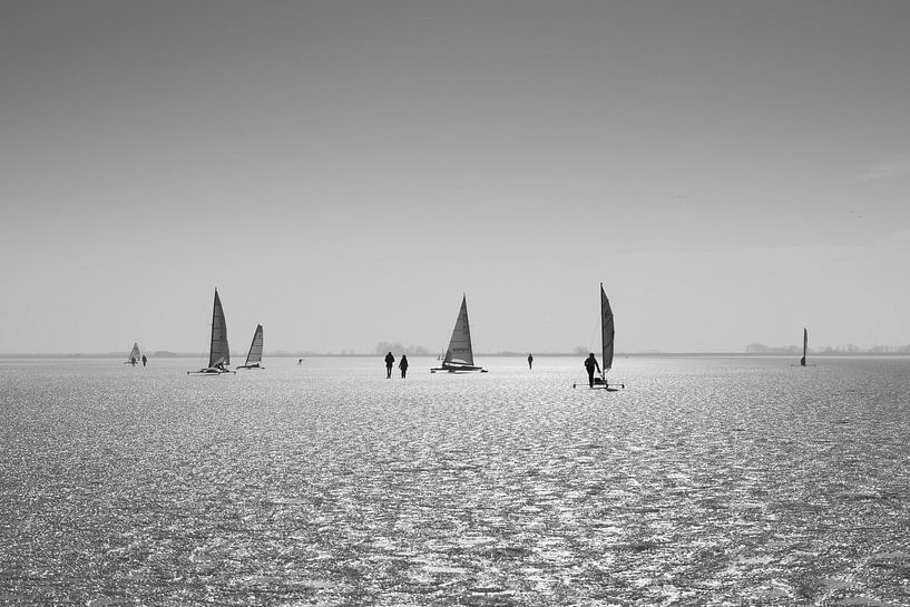 Ice sailing by Johanna Blankenstein