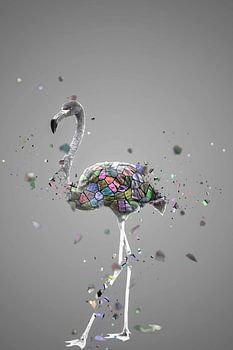 La mosaique du flamand rose