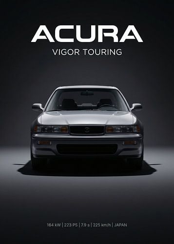 Photo de studio de l'Acura Vigor Touring, vue de face