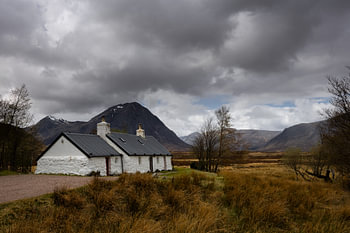 Cottage in the Scottish Highlands