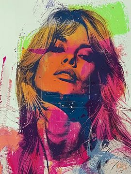 Chromatic Muse: Bardot neu interpretiert von René van den Berg