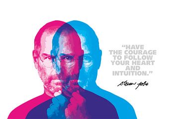 Steve Jobs Quote van Harry Hadders