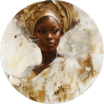 Afrikaanse vrouw van But First Framing