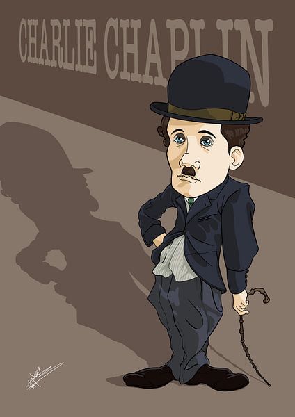 Charlie Chaplin van NoëlArts