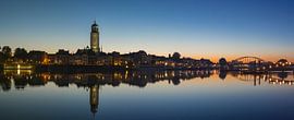 La lumière du matin de Deventer skyline