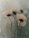 Still life with flowers in pastel colours in Japandi style by Japandi Art Studio thumbnail