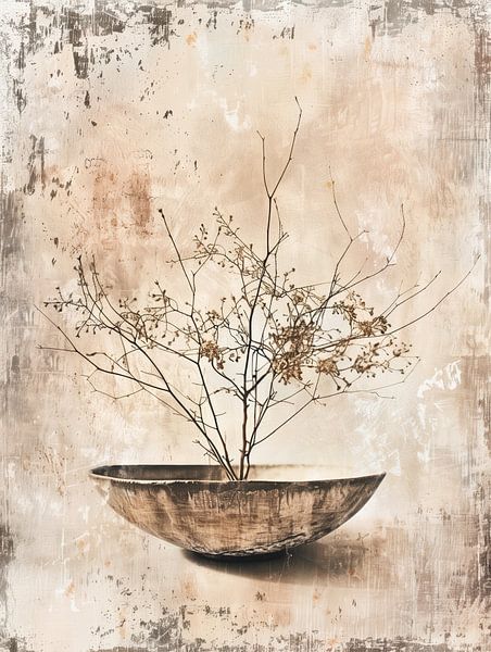 Trockene Blumen in der Stille von Dutch Art Works