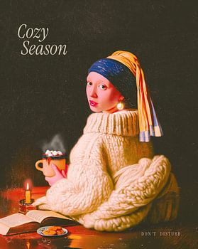 Cozy Season – La Jeune Fille à la perle