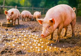 Pearls Before Swine in Muddy Pen