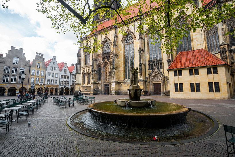 Spring at St Lambert's Church (Münster) by Martijn
