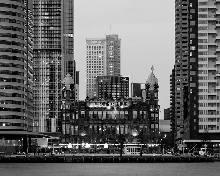 Hotel New York tussen de reuzen van Edwin Muller