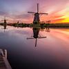 Zonsopgang Kinderdijk by Patrick Rodink
