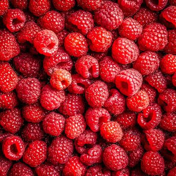 Fresh raspberries by Studio XII