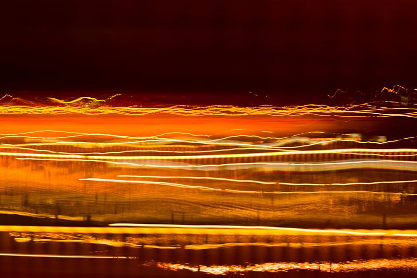 Oranje zee van Peter Schütte